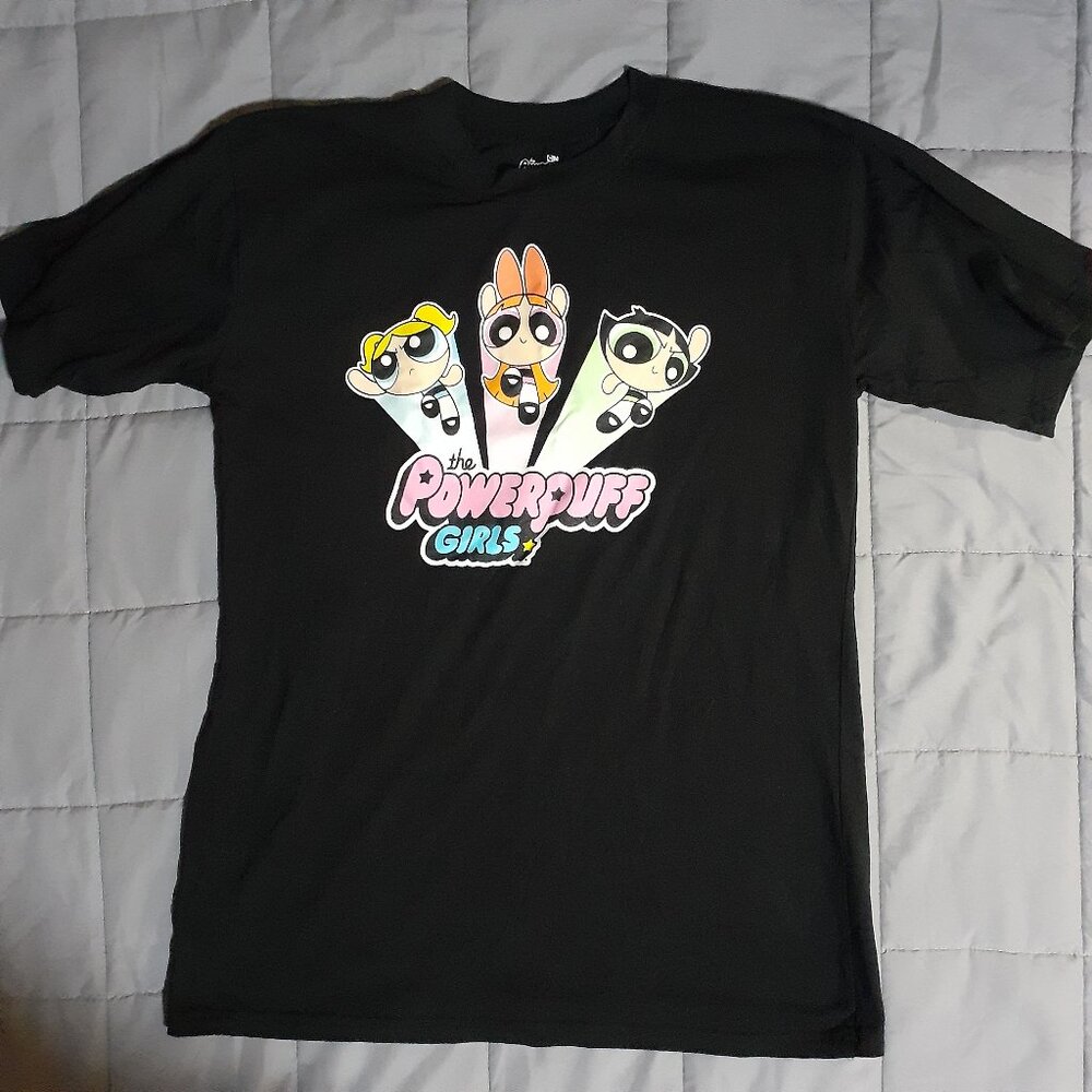 Cartoon Network Power Puff Girls Graphic T-Shirt Womens Oversized Small (3-5)